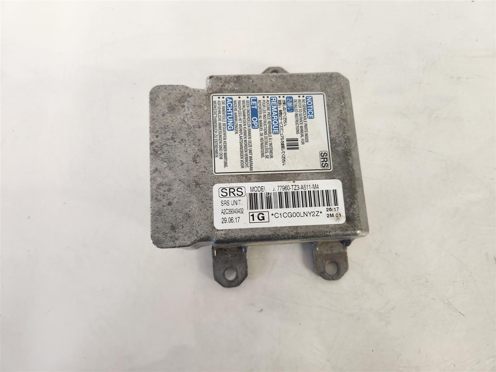 Sold 2020 Acura TLX Air Bag Module Nts Replacement Sold 2020 Acura TLX Air Bag Module Nts Replacement