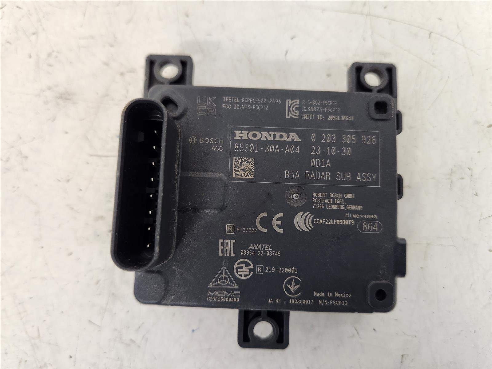 2024 Honda Accord Front Mount Radar Replacement 2024 Honda Accord Front Mount Radar Replacement thumbnail