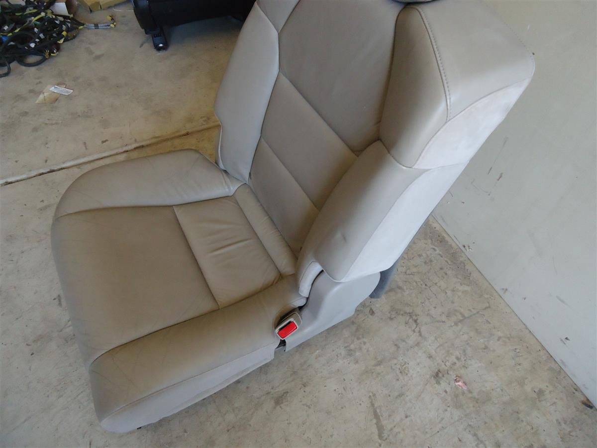 2008 Acura MDX 2nd Row Passenger Seat Gray Leather 2008 Acura Tl Back Seat Fold Down