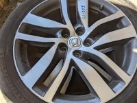 Honda 20 INCH ALLOY WHEEL RIM, CURB RASH Honda 20 INCH ALLOY WHEEL RIM, CURB RASH