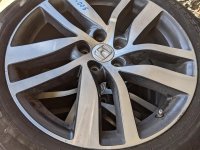 Honda 20 INCH ALLOY WHEEL RIM, CURB RASH Honda 20 INCH ALLOY WHEEL RIM, CURB RASH